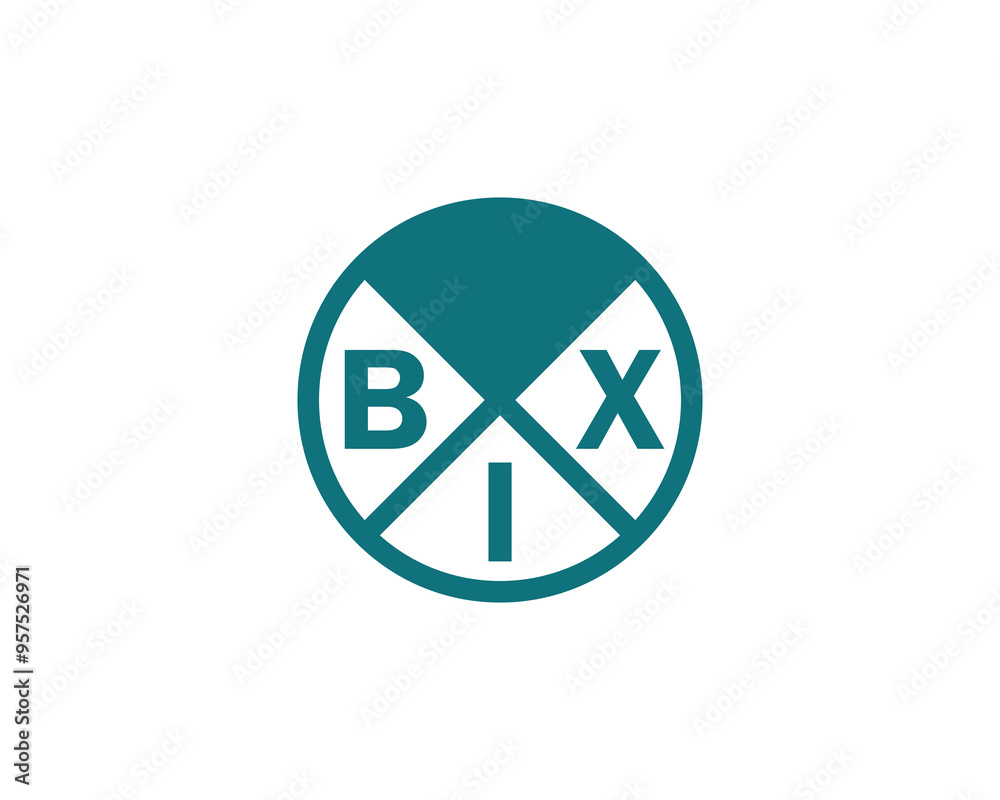 BIX Logo design vector template. BIX