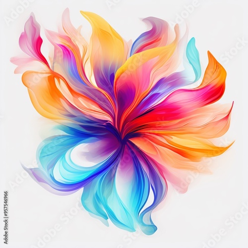 abstract flower background