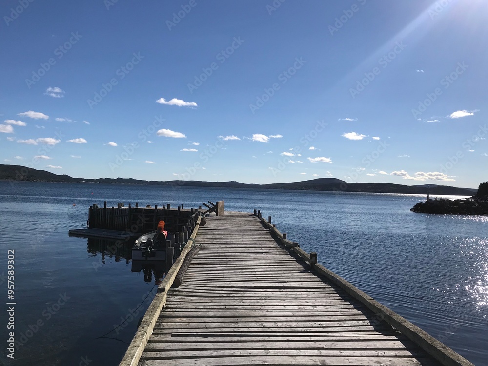 pier in the sea