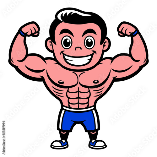 GYM "Fitness and Gym Training" VECTOR