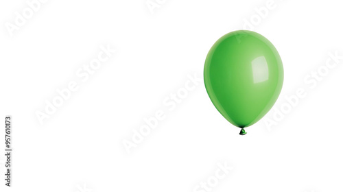 Balloon on transparent white background