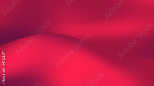 Gradient blur wavy red blood abstract background