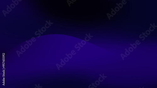 Gradient blur dark blue abstract background