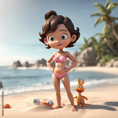 cute girl in sea anime style character vector illustration design. Manga Anime boy Faces Cartoon. face young girl anime style character vector illustration design. anime female manga cartoon.