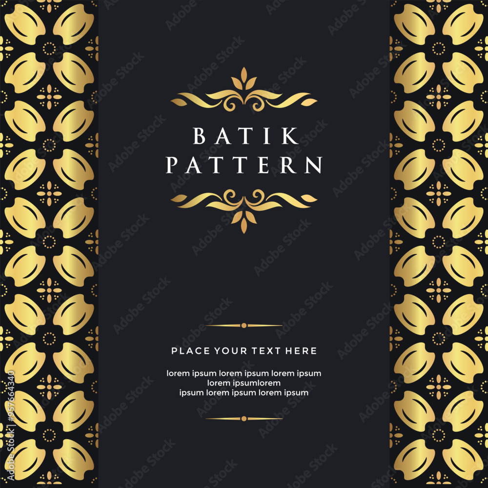 luxury traditional ethnic traditional batik pattern motif luxury traditional ethnic traditional batik pattern motif
