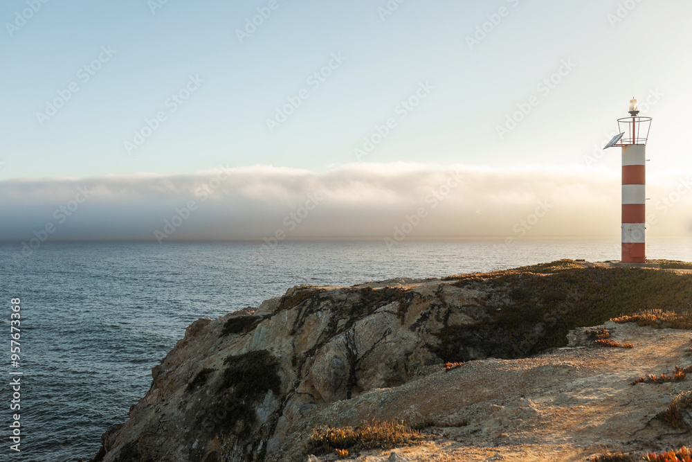 landscape of a lighthouse by the sea landscape of a lighthouse by the sea