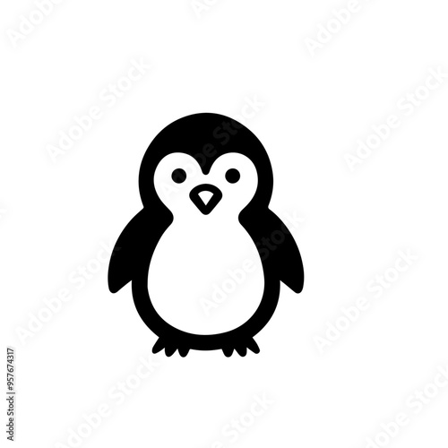 penguin vector icon.