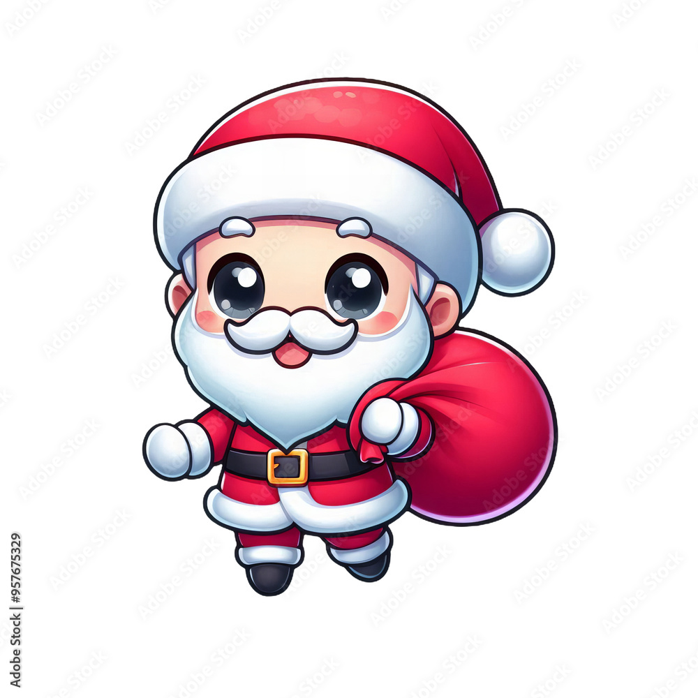Santa Claus with a Bag of Gifts Santa Claus with a Bag of Gifts