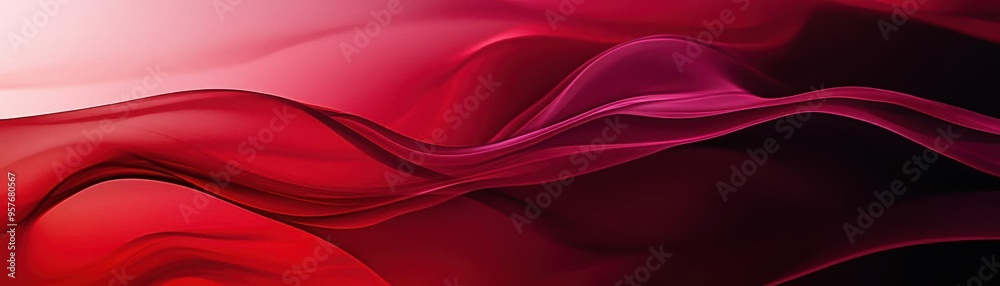 Bright red to deep crimson gradient with fluid, smoky textures, Abstract background, Fiery warmth Bright red to deep crimson gradient with fluid, smoky textures, Abstract background, Fiery warmth