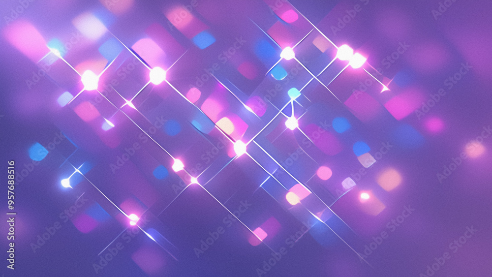 abstract background with stars