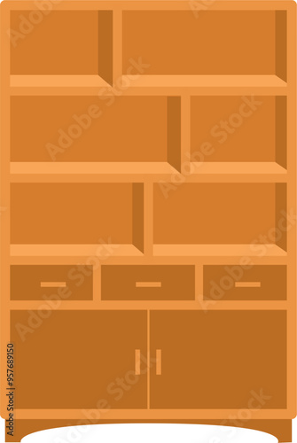 Wooden cupboard