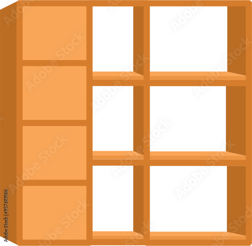 Wooden cupboard
