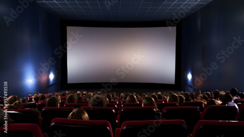 AUDIENCE IN MOVIE THEATER｜映画館の観客 photo