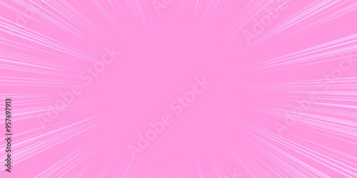 Pink background with manga texture line pattern