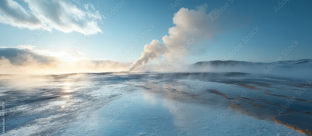 Icelandic Geothermal Landscape