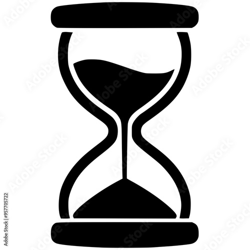 Minimalist hourglass silhouette