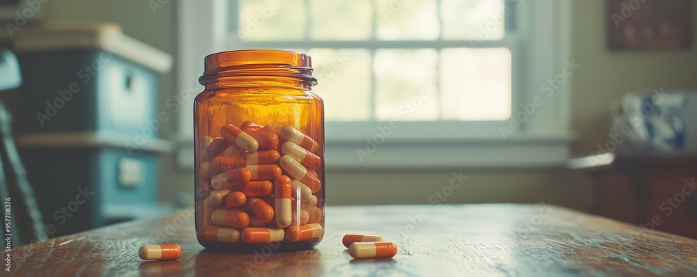 Engaging visual on prescription drug abuse prevention, showing support systems, counseling, and educational tools. Engaging visual on prescription drug abuse prevention, showing support systems, counseling, and educational tools.