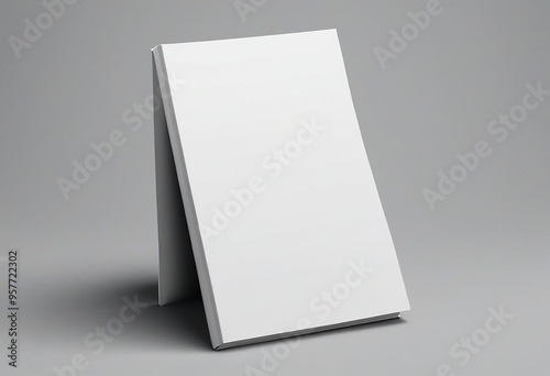 Blank Book Mockup Design