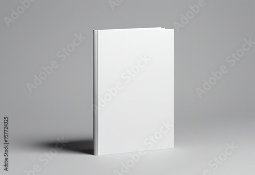 Blank Book Mockup Design