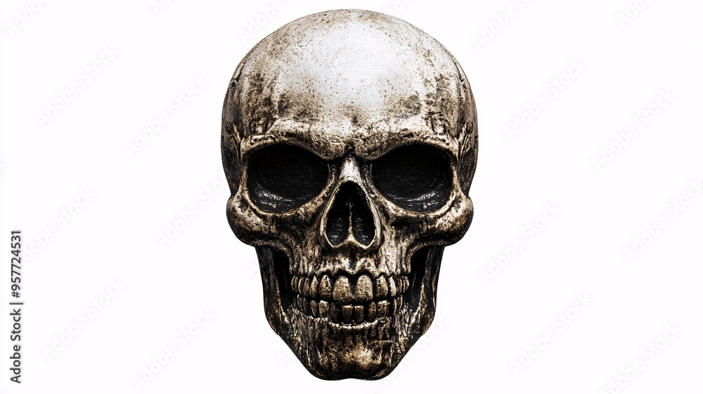 Creepy Skeleton Mask Clipart for Halloween Costume Accessory with Horror Theme Design Creepy Skeleton Mask Clipart for Halloween Costume Accessory with Horror Theme Design