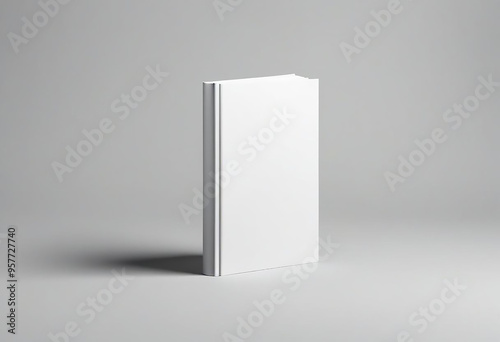 Blank Book Mockup Design