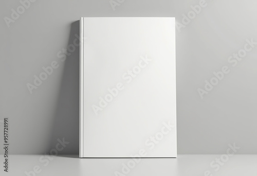 Blank Book Mockup Design