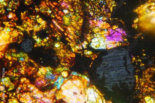 H5 classifacation chondrite meteorite photo