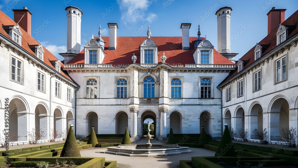 Obraz premium Baroque-styled castle