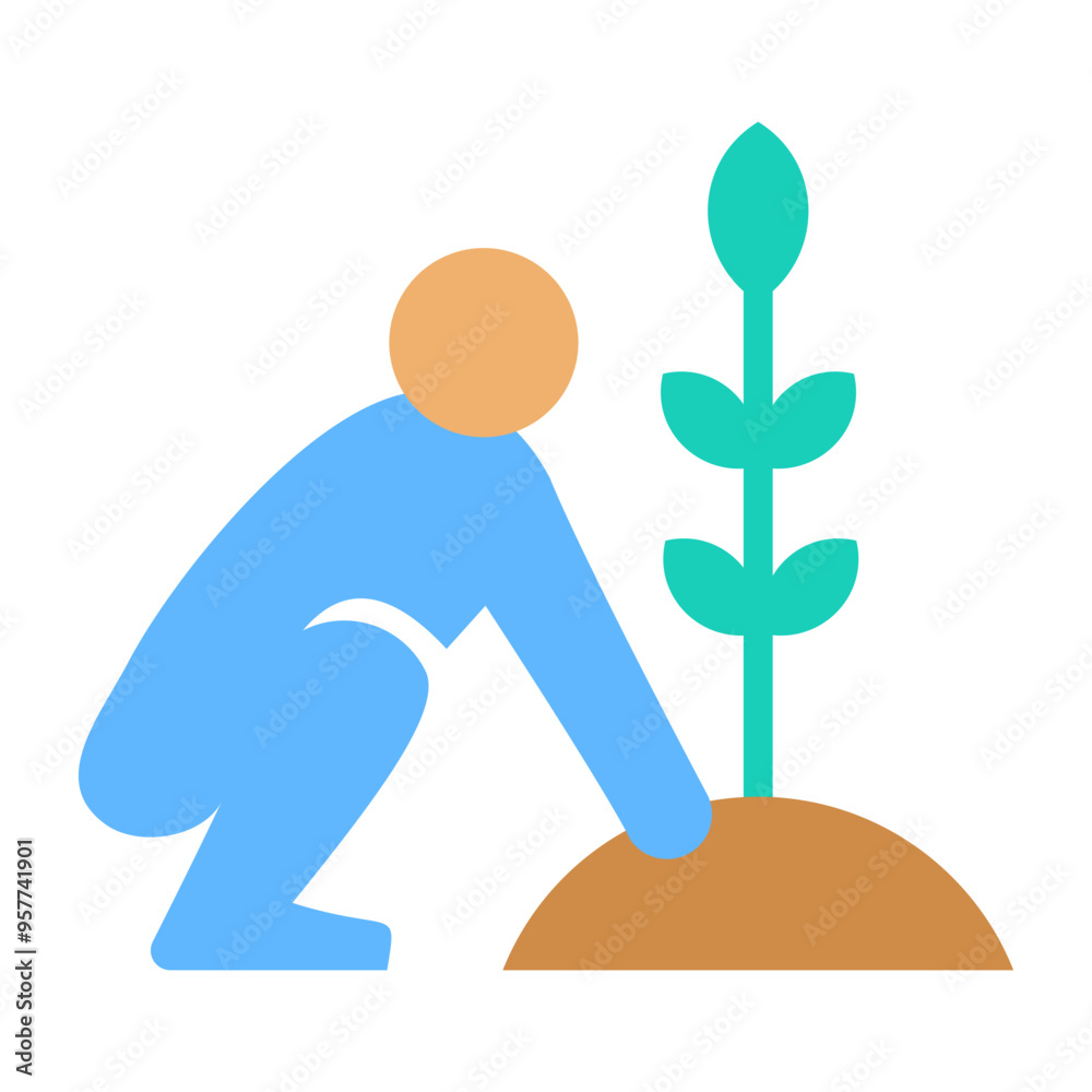 Fototapeta premium Senior Activities Icon