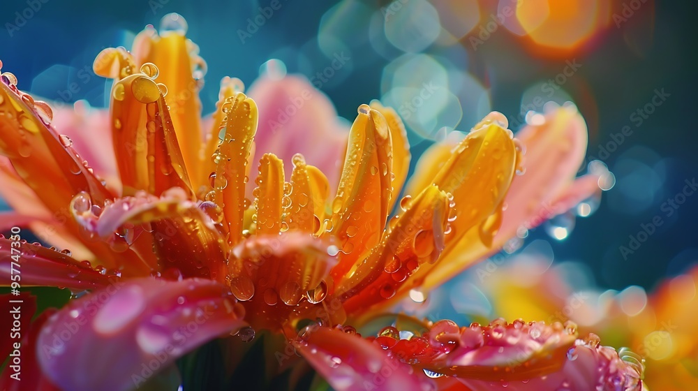 Fototapeta premium capturing the beauty of nature in colorful detail.