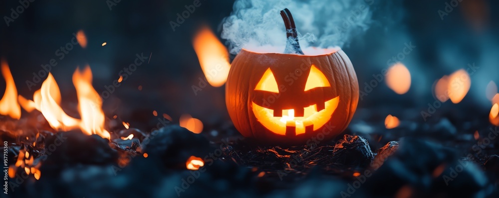 Making spooky s mores Making spooky s mores