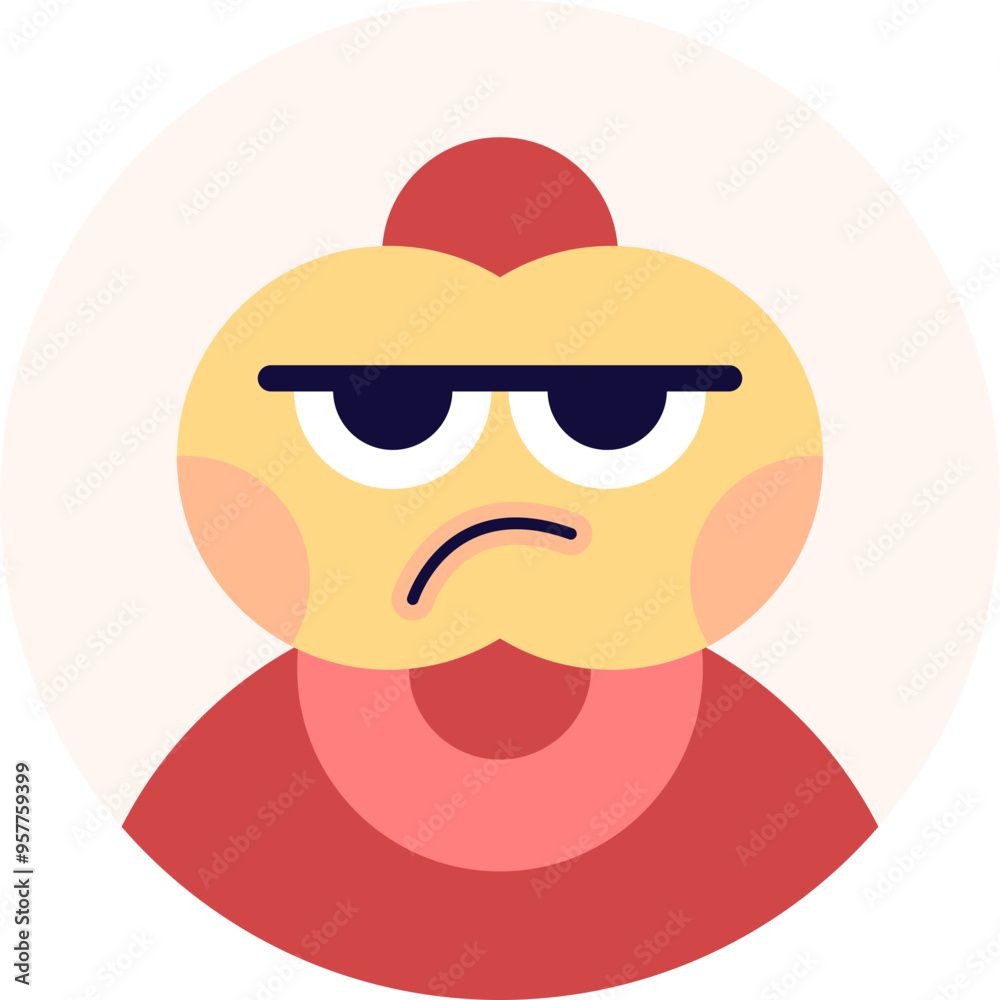 Avatar Head Character IIllustration Avatar Head Character IIllustration