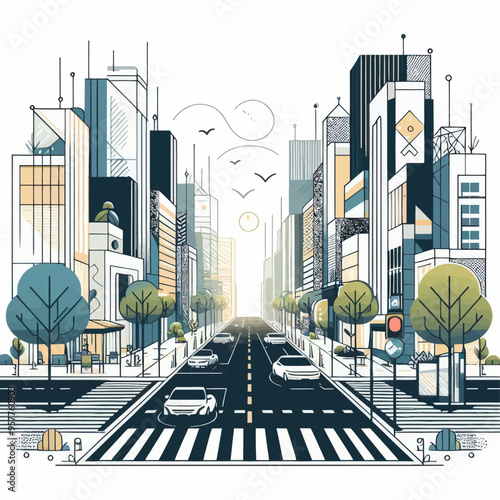 city-transport-vector