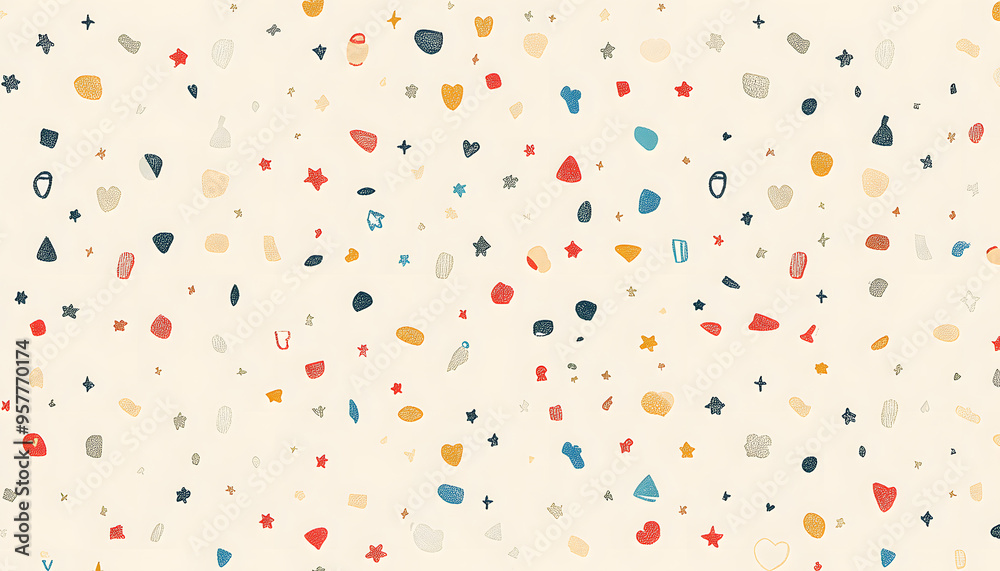 Repeating small icons, like stars, dots, or simple symbols, evenly spaced on a neutral background for a subtle pattern. Repeating small icons, like stars, dots, or simple symbols, evenly spaced on a neutral background for a subtle pattern.