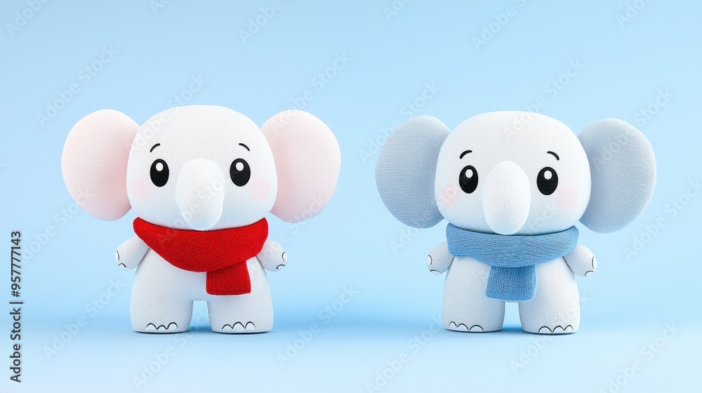 Toy Story-style cartoon vector illustration of two pink pigs and two elephants playing together in a heart-shaped field, perfect for children's books or valentine's day cards Toy Story-style cartoon vector illustration of two pink pigs and two elephants playing together in a heart-shaped field, perfect for children's books or valentine's day cards