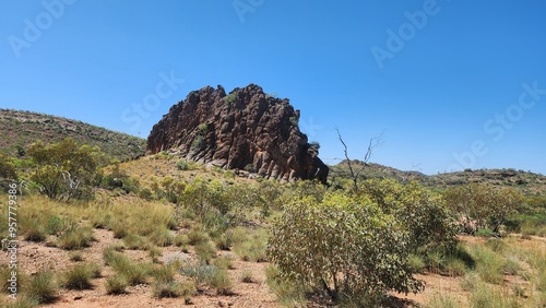 Corroboree Rock in the Northern Territory, Australia photo