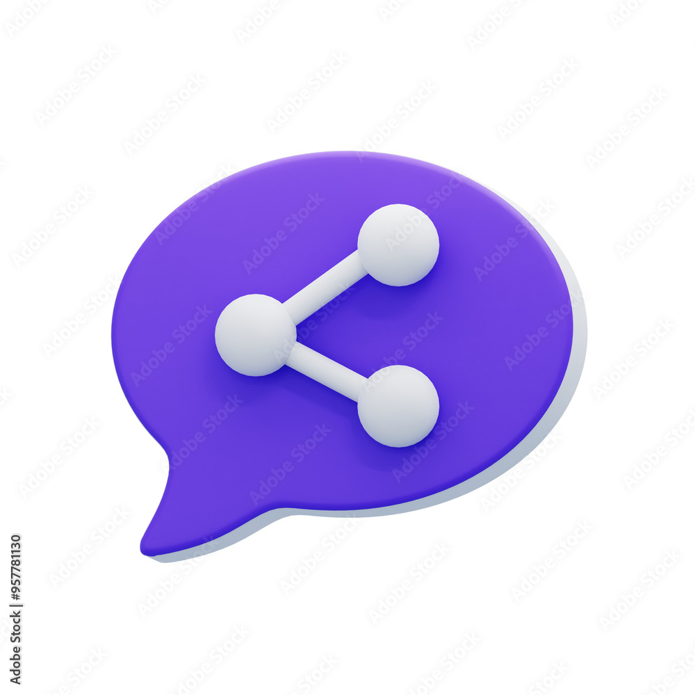 Bubble Chat 3D Icon
Bubble Chat 3D Icon