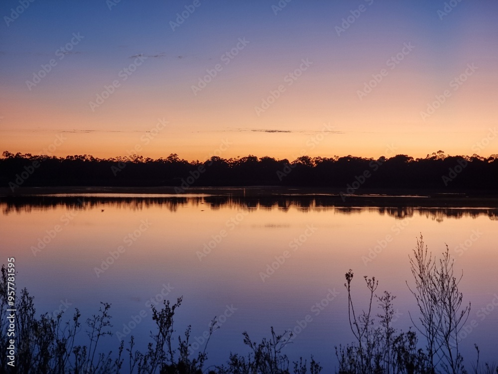 Obraz premium Old reservoir in Cobar, New South Wales