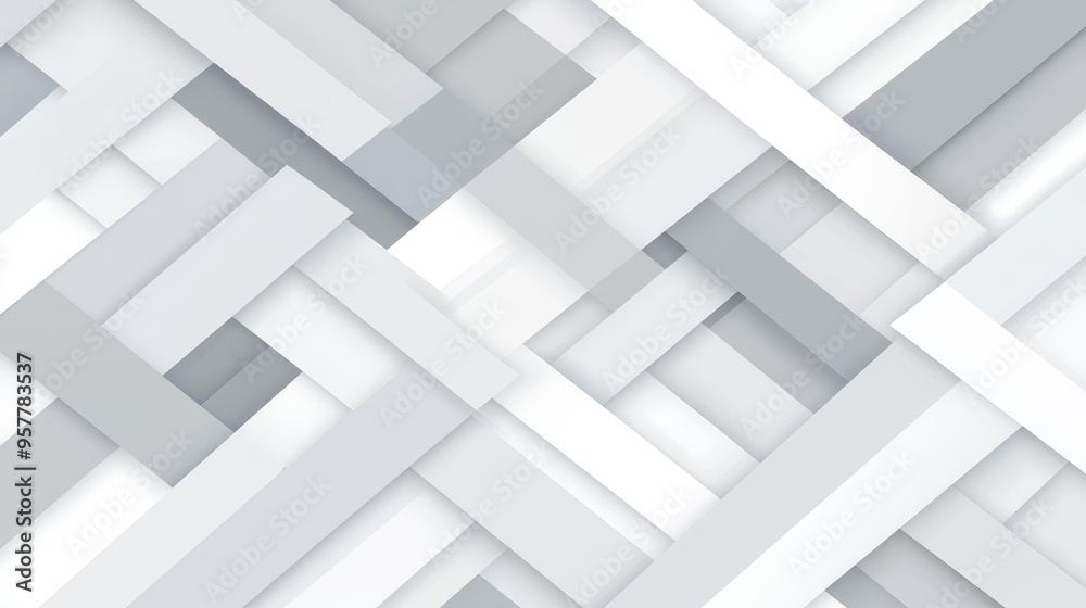 Explore a modern geometric pattern with elegant stripes and lines, featuring a seamless white and gray design ideal for various uses. Explore a modern geometric pattern with elegant stripes and lines, featuring a seamless white and gray design ideal for various uses.