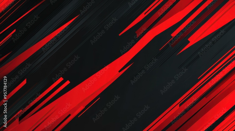 A vibrant red banner background featuring modern stripes, perfect for a trendy and eyecatching design project. A vibrant red banner background featuring modern stripes, perfect for a trendy and eyecatching design project.
