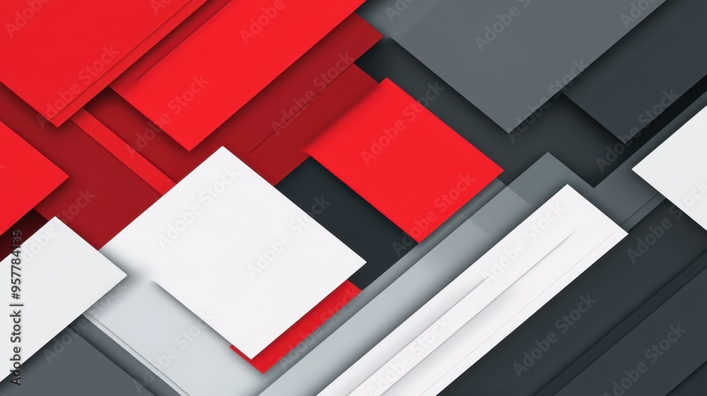 Discover a sleek modern design with abstract redgray arrows, perfect for banners, covers, and presentations. Discover a sleek modern design with abstract redgray arrows, perfect for banners, covers, and presentations.