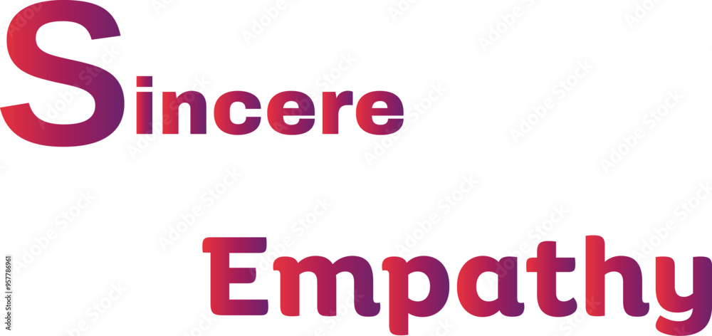 Sincere Empathy T-Shirt Creative Design with Special Quote Sincere Empathy T-Shirt Creative Design with Special Quote