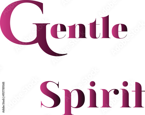 Gentle Spirit T-Shirt Creative Design with Special Quote