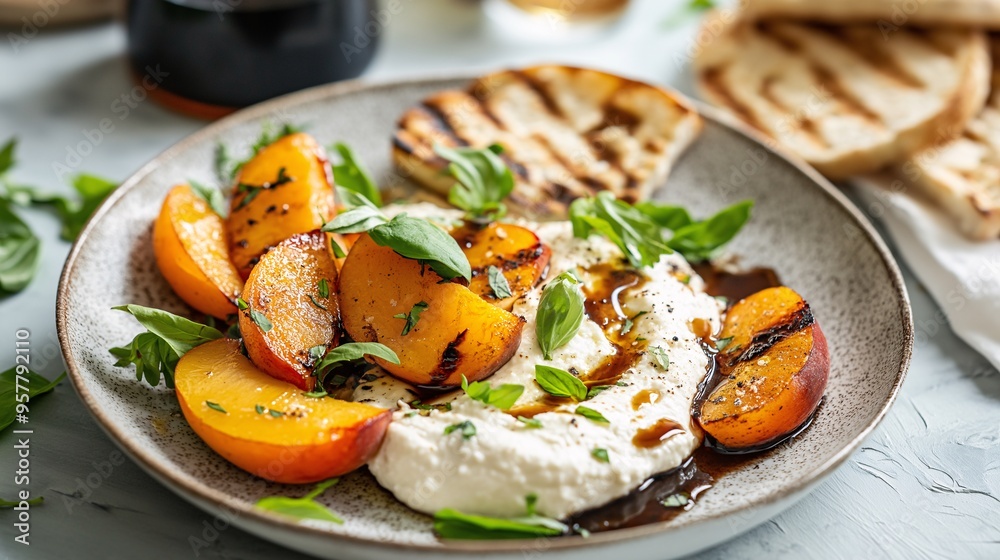 Grilled Peach Bliss: Savor the Sweet and Savory Flavors of Summer Grilled Peach Bliss: Savor the Sweet and Savory Flavors of Summer