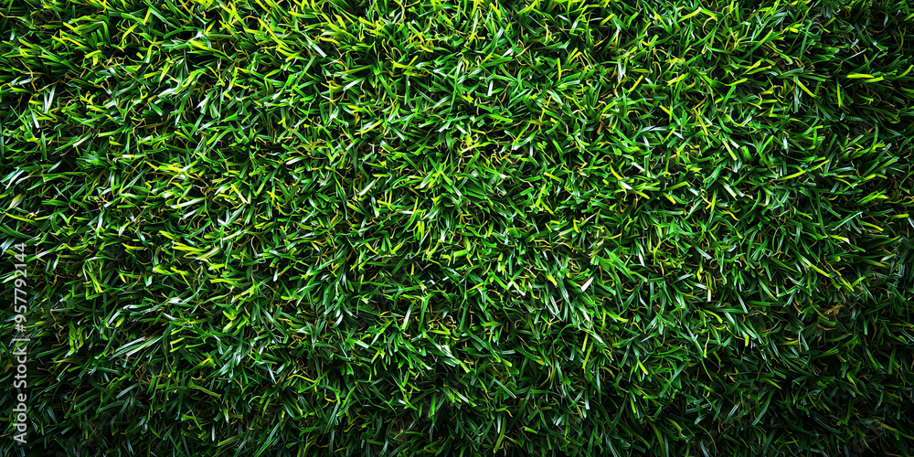 Close-up of lush green artificial grass, perfect for a background or texture. Close-up of lush green artificial grass, perfect for a background or texture.
