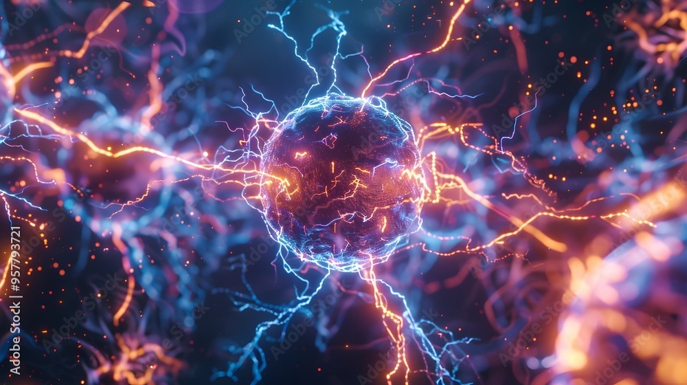 electric lighting, abstract electrical background electric lighting, abstract electrical background