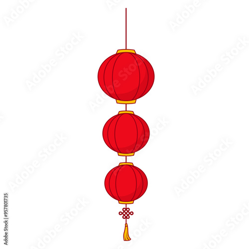 Chinese New Year Lantern Decoration