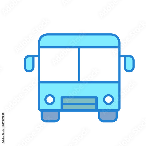 Bus for Transportation Icon