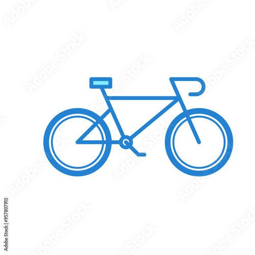 Bicycle for Transportation Icon