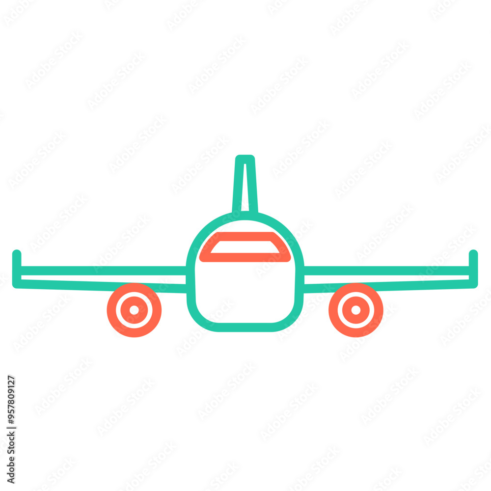 Airplane for Transportation Icon Airplane for Transportation Icon